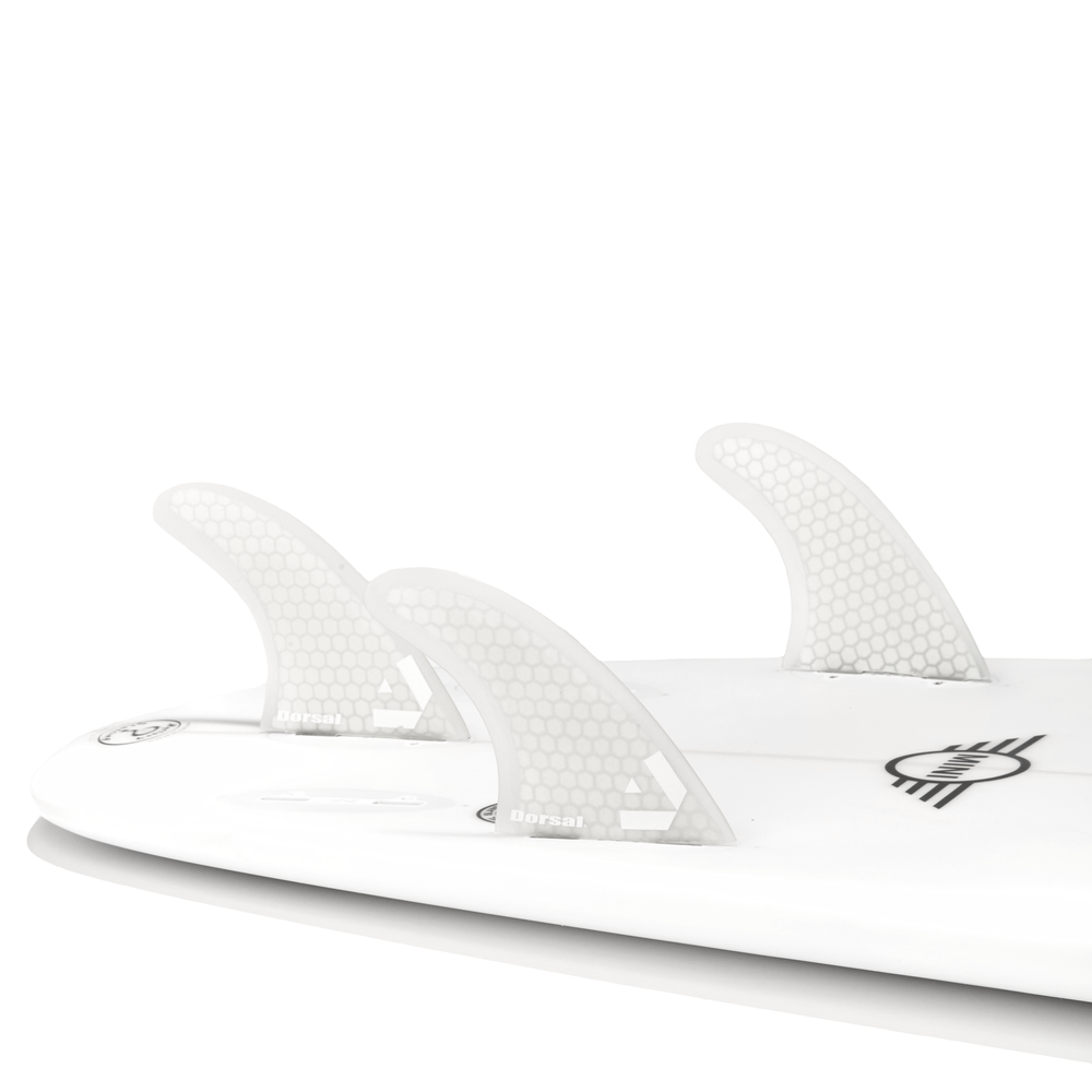 DORSAL Surfboard Fins Thruster 3 Set FCS Compatible
