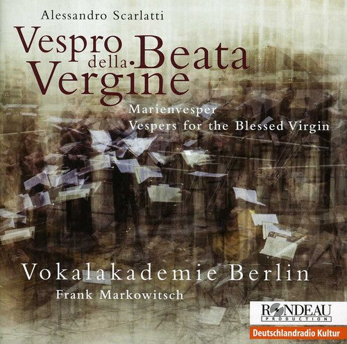 Frank Markowitsch - Vespro Della Beata Vergine [CD]
