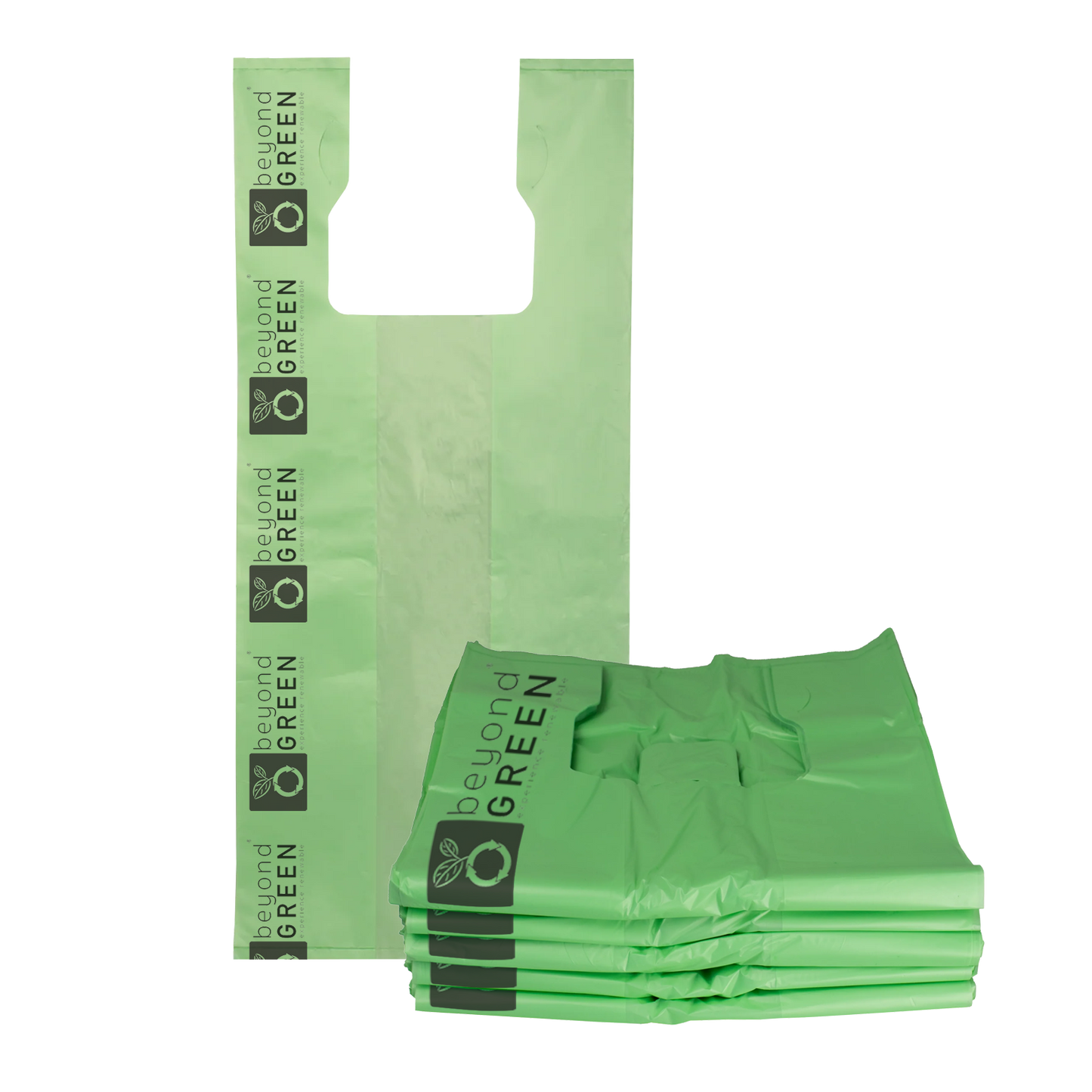 beyondGREEN Large Multi-Purpose Shopper Bags – Made in USA, Tear-Resistant & Leak-Resistant