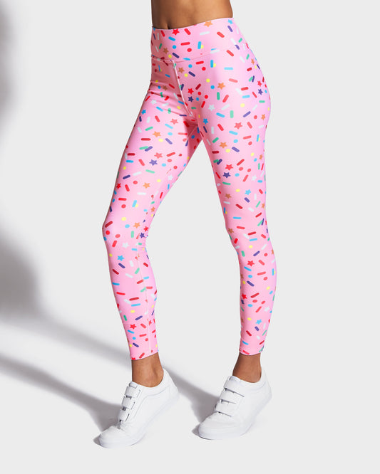 Sprinkle Me Pink Leggings