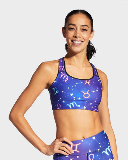 Zodiac Drip Sports Bra