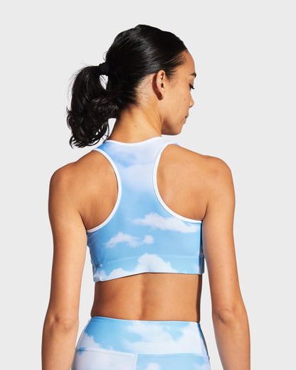 Blue Skies Sports Bra