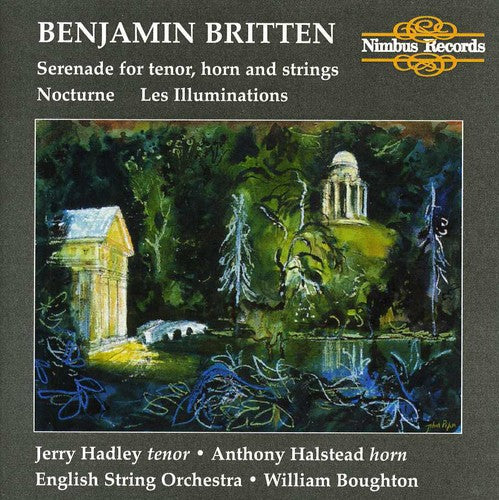 JERRY HADLEY - Serenade for Tenor, Horn & Strings/Nocturne [CD]