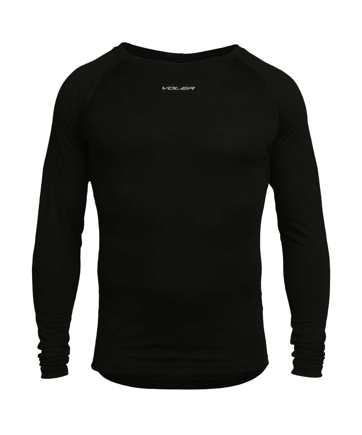 M. LIGHTWEIGHT MERINO LS BASE - BLACK