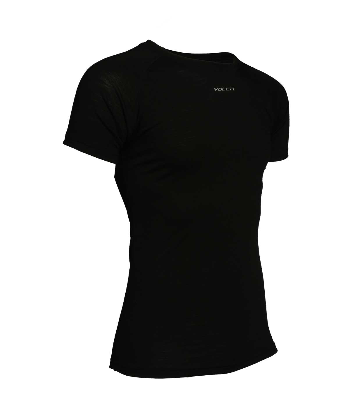 M. LIGHTWEIGHT MERINO SS BASE - BLACK