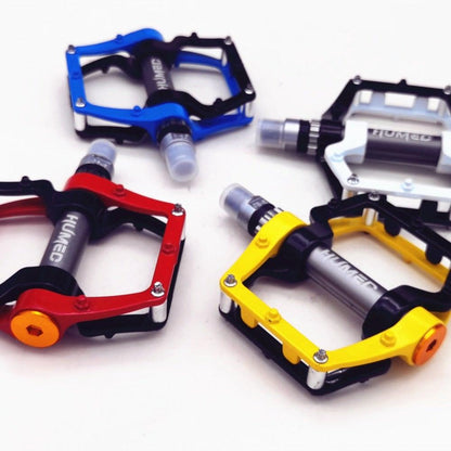 New Bicycle Pedals magnesium Aluminum alloy Pedal MTB Road Bike Pedals 5 colors optional  Pedals Mountain Bike Pedals Lightweight Alloy Fiber Bicycle Platform Pedals
