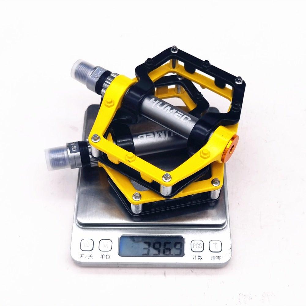 New Bicycle Pedals magnesium Aluminum alloy Pedal MTB Road Bike Pedals 5 colors optional  Pedals Mountain Bike Pedals Lightweight Alloy Fiber Bicycle Platform Pedals