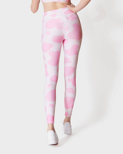 Pink Moo'd Leggings