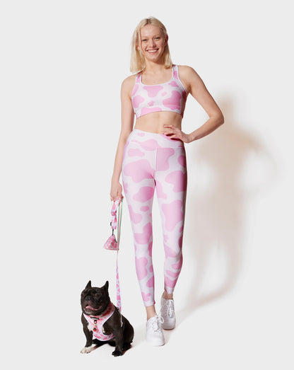 Pink Moo'd Leggings