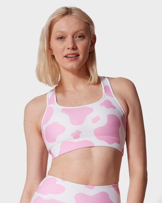 Pink Moo'd Sports Bra