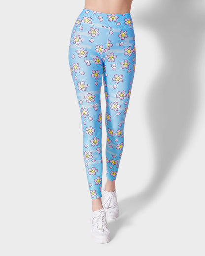 Smiling Sakura Leggings
