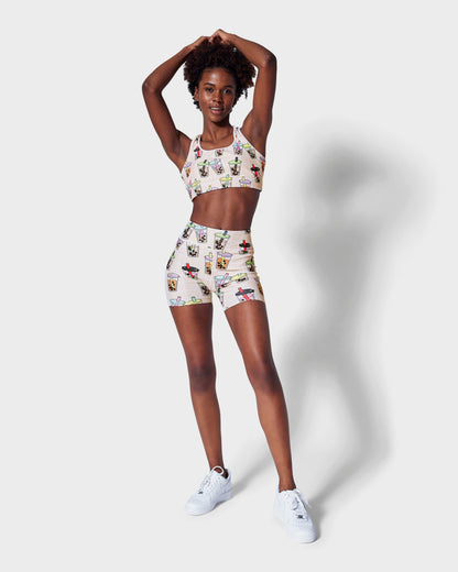 Boba Time Yoga Shorts