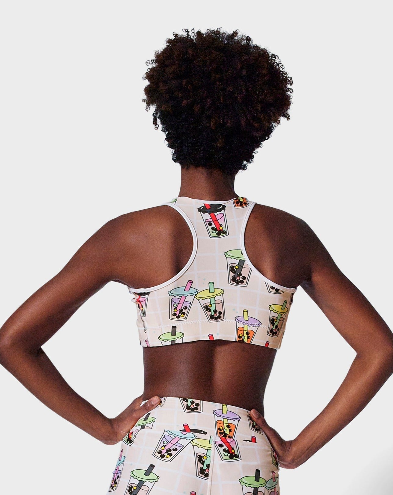Boba Time Sports Bra