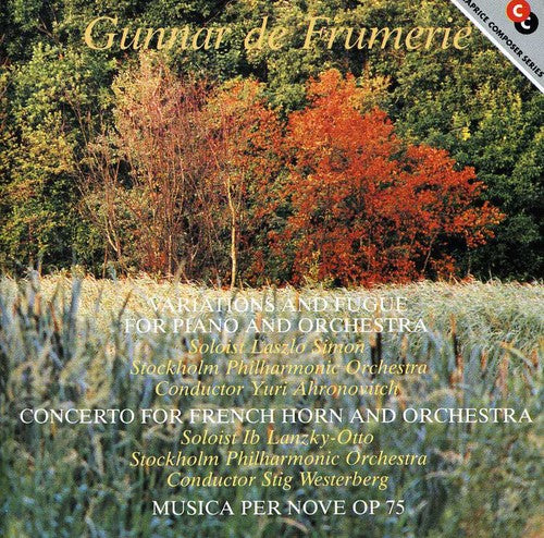 Laszlo Simon - Variations & Fugue for Piano & Orchestra [CD]