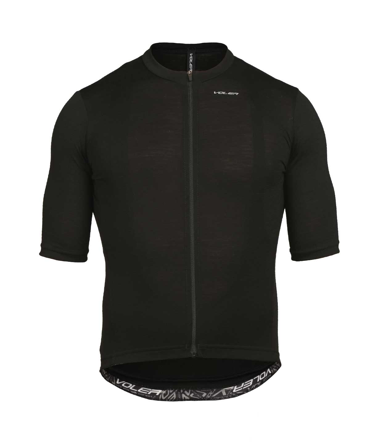 M. LIGHTWEIGHT MERINO JERSEY - BLACK