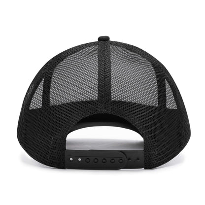 Miami Tiger Stripe Mesh Trucker Hat