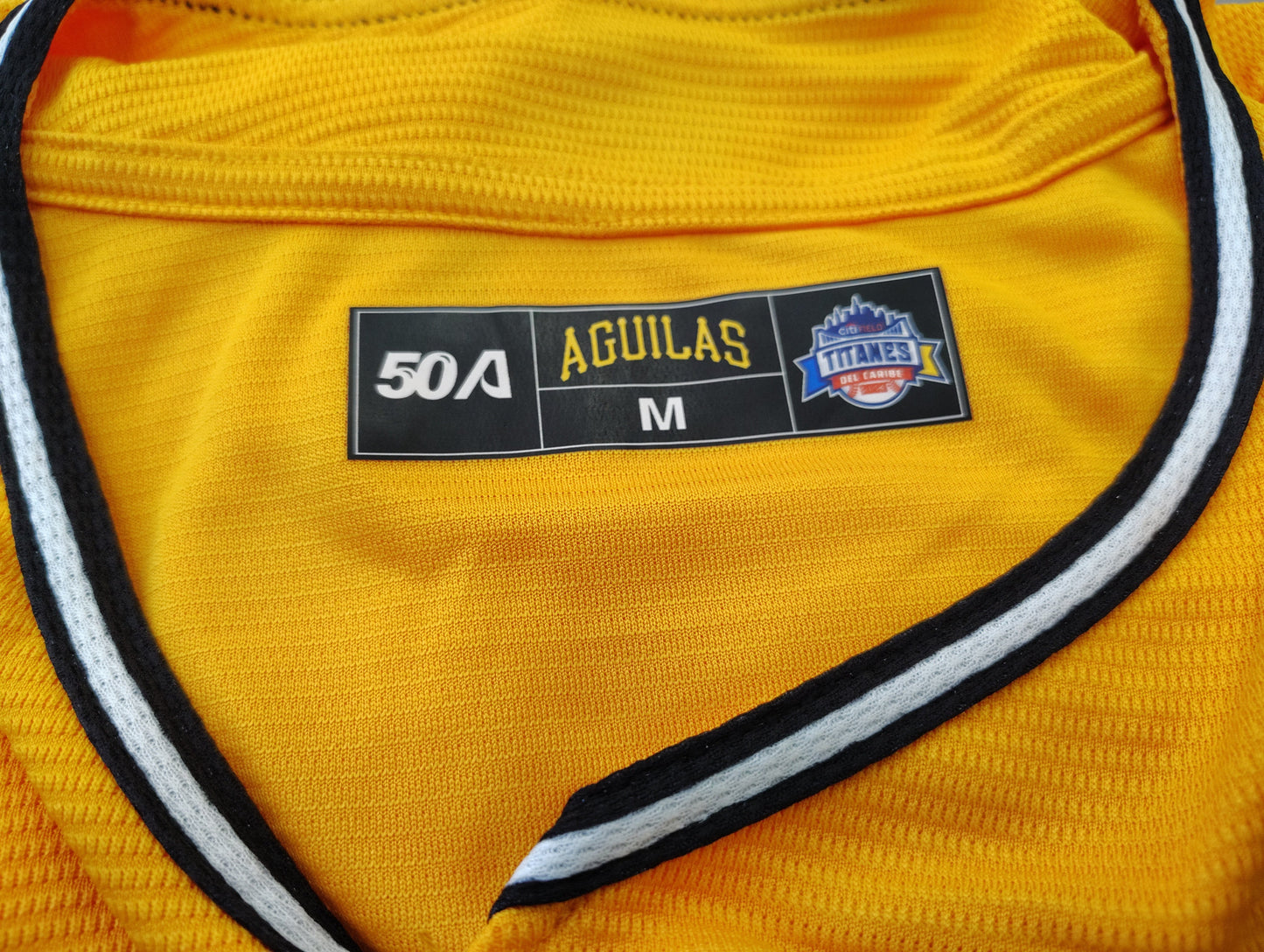 2023 Official Titanes del Caribe Aguilas Jersey - Yellow