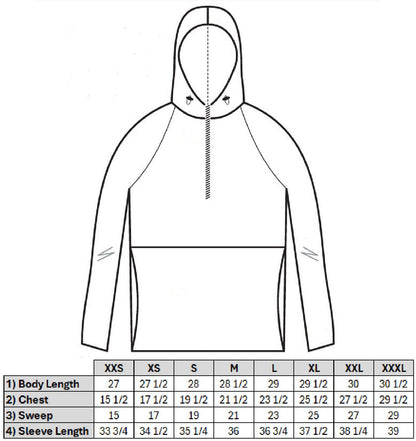 Scarlet Tanager Grid Fleece Pullover