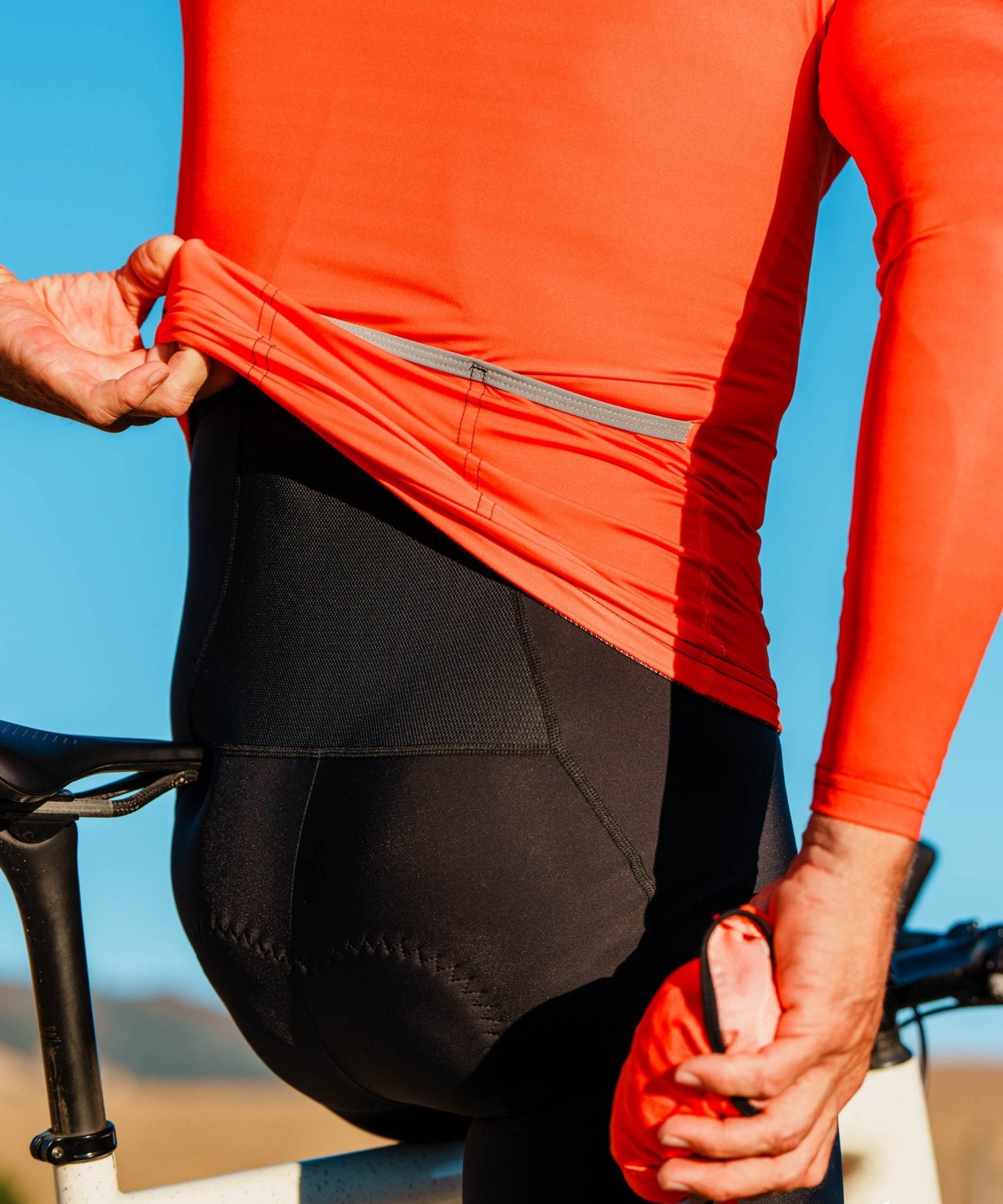 M. PELOTON COASTAL LS JERSEY - SOLID - SALE