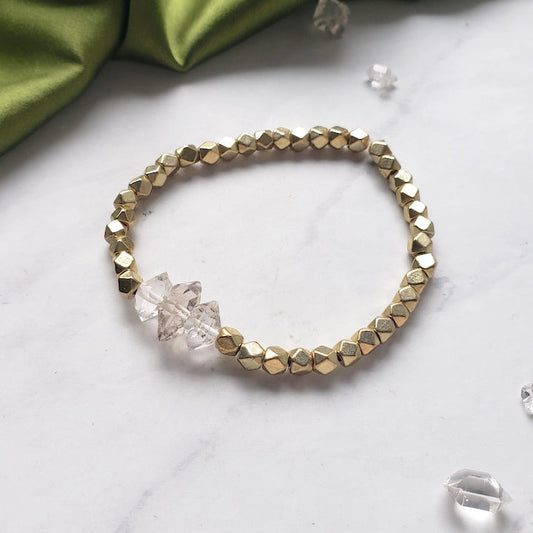 Diamond Quartz Star Dust Bracelet