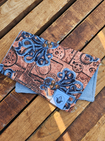 Time Traveler Octopus Handkerchief