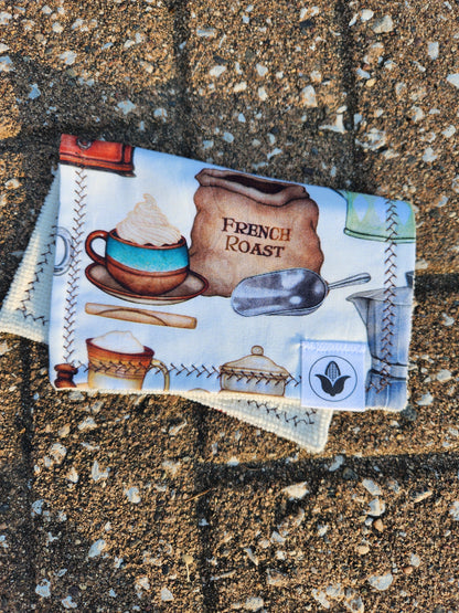 French Roast Coffee Handkerchief