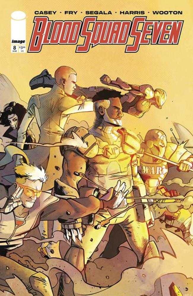 Blood Squad Seven #8 Cover B Sebastian Piriz Variant (Mature)