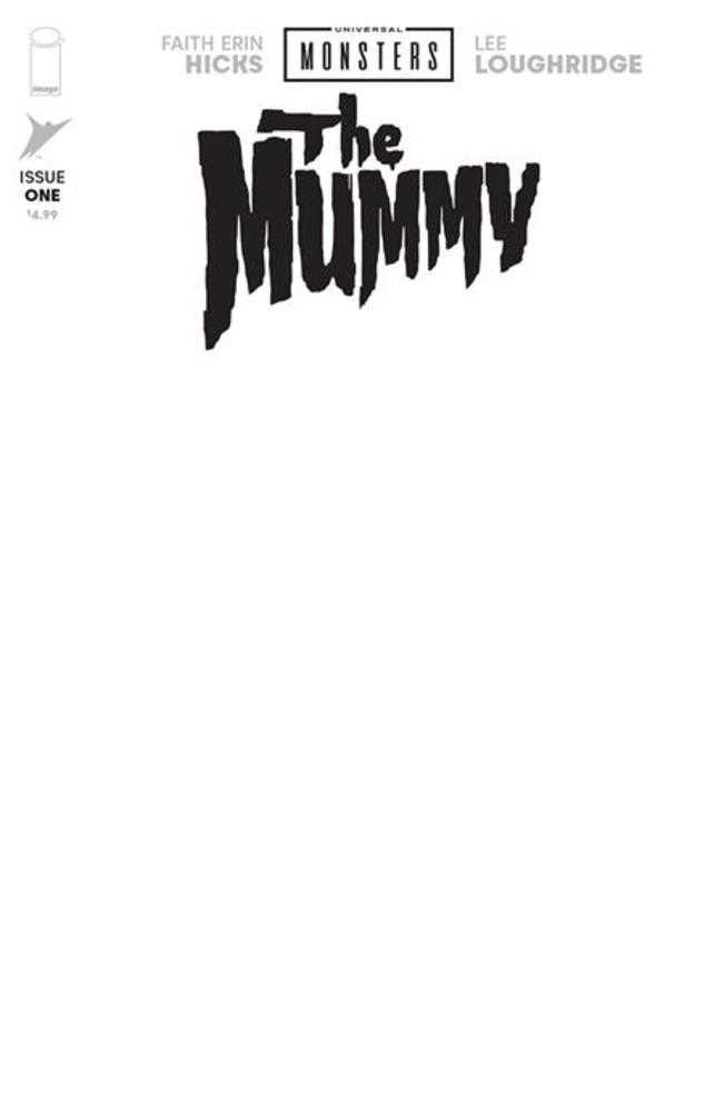 Universal Monsters The Mummy #1 (Of 4) Cover H Blank Sketch Variant