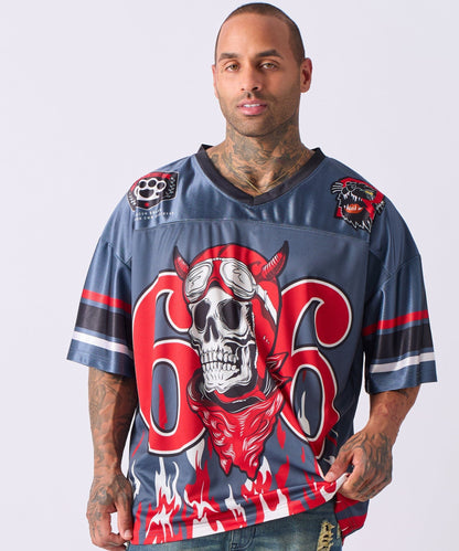 Football Jersey 66 - Grey