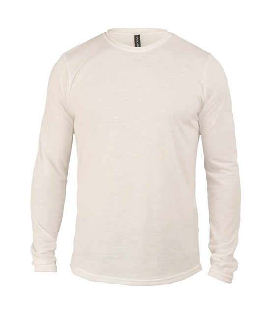 M. LIGHTWEIGHT MERINO LS TEE - COCONUT