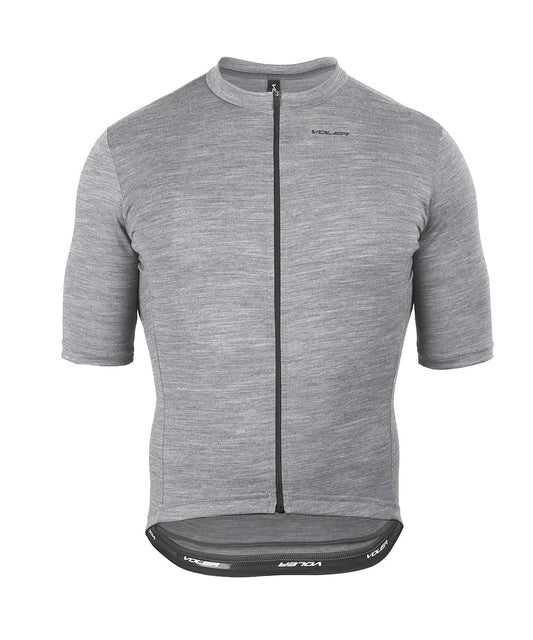 M. LIGHTWEIGHT MERINO JERSEY - GREY HEATHER