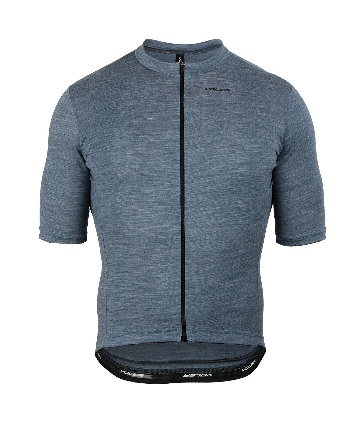M. LIGHTWEIGHT MERINO JERSEY - SLATE HEATHER