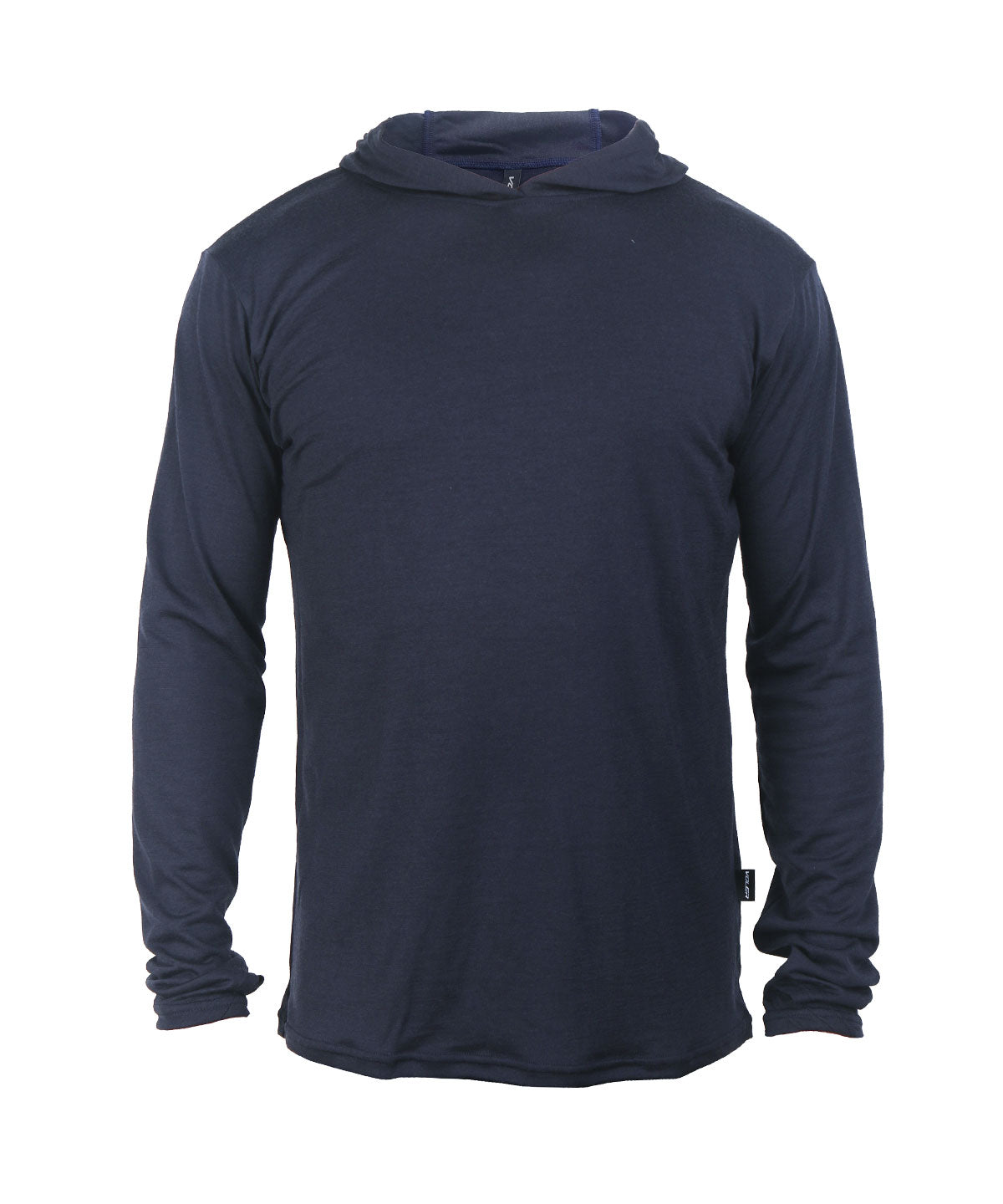 M. MIDWEIGHT MERINO HOODIE - INDIGO