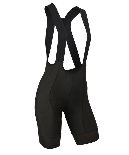 W. BLACK LABEL DROP TAIL BIB - BLACK