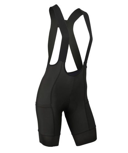 W. BLACK LABEL CARGO DROP TAIL BIB - BLACK