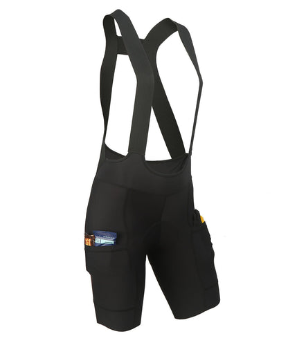 W. SUPER CARGO DROP TAIL BIB - BLACK