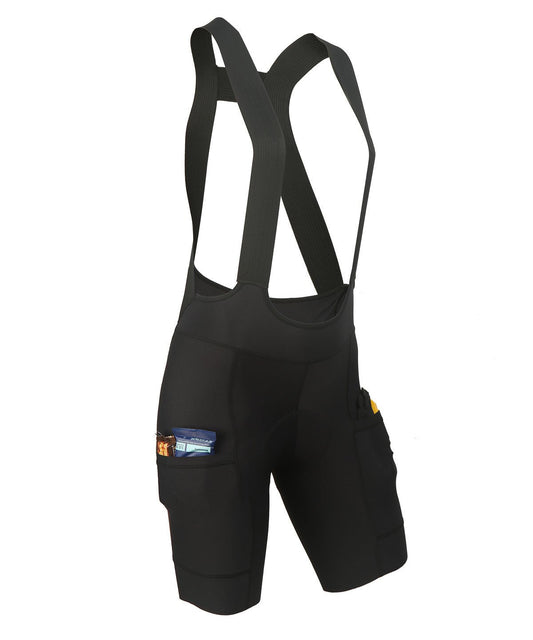 W. SUPER CARGO DROP TAIL BIB - BLACK