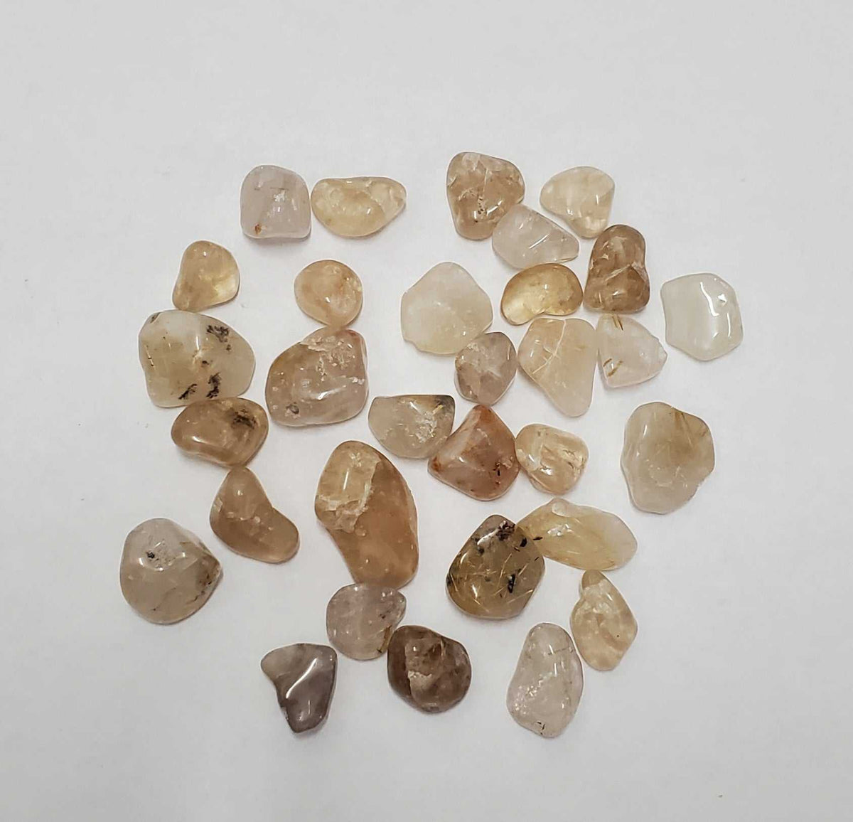 Golden Rutile Tumbled Stone