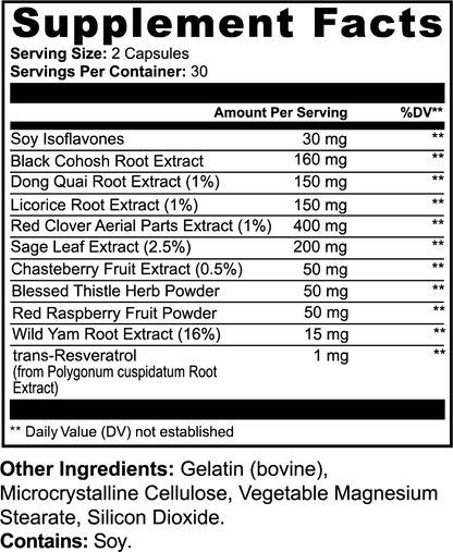 Women's Vitality Formula - Natural Hormonal Balance