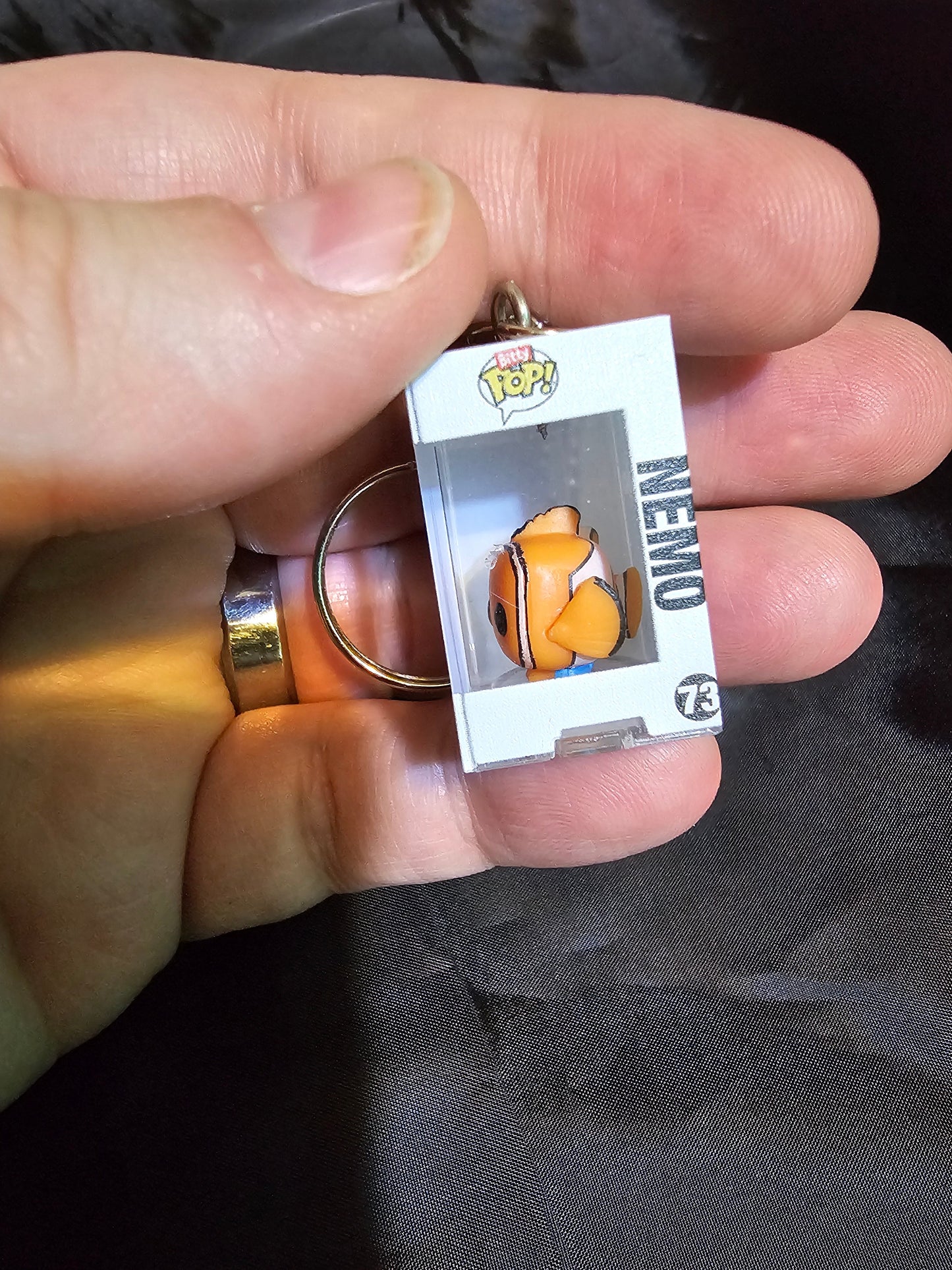 Nemo Tiny Funko Keychain