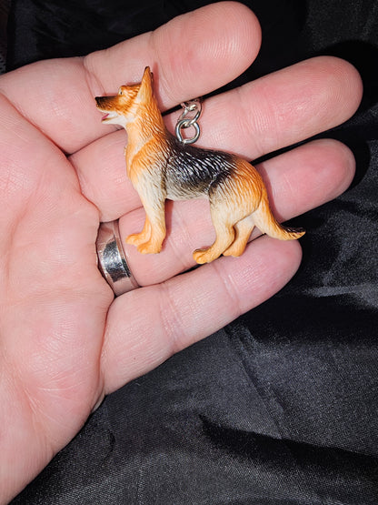 Dog Keychain - German Shepherd