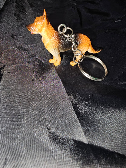Dog Keychain - German Shepherd