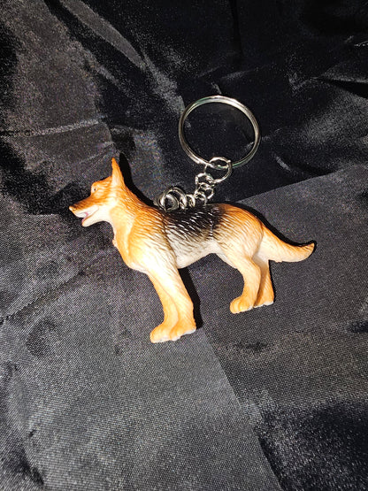 Dog Keychain - German Shepherd