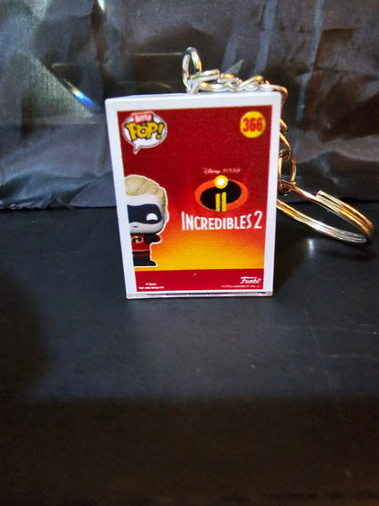 Dash Tiny Funko Keychain - From The Incredibles