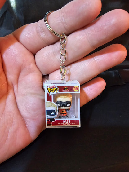 Dash Tiny Funko Keychain - From The Incredibles