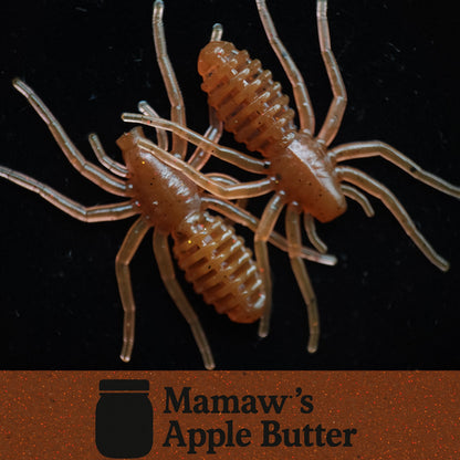 1" Micro Spider Bait "The Writing Spider"