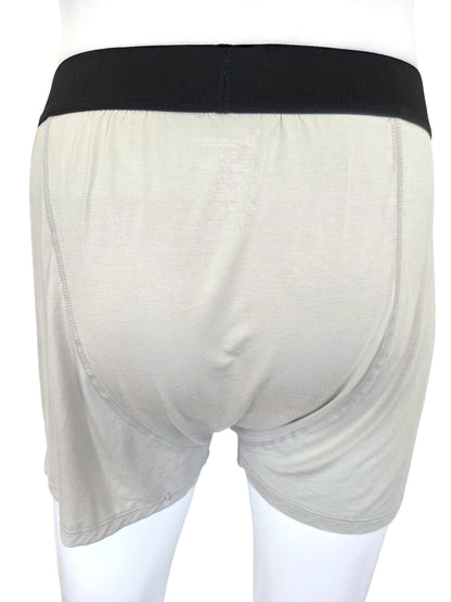 Men's Heather Gray 95% Viscose from Bamboo Boxer Shorts