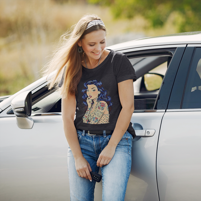 Vintage Tattoo's Are Trashy Pin Up Graphic Tee