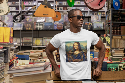 Tattooed Mona Lisa Edgy Graphic Tee