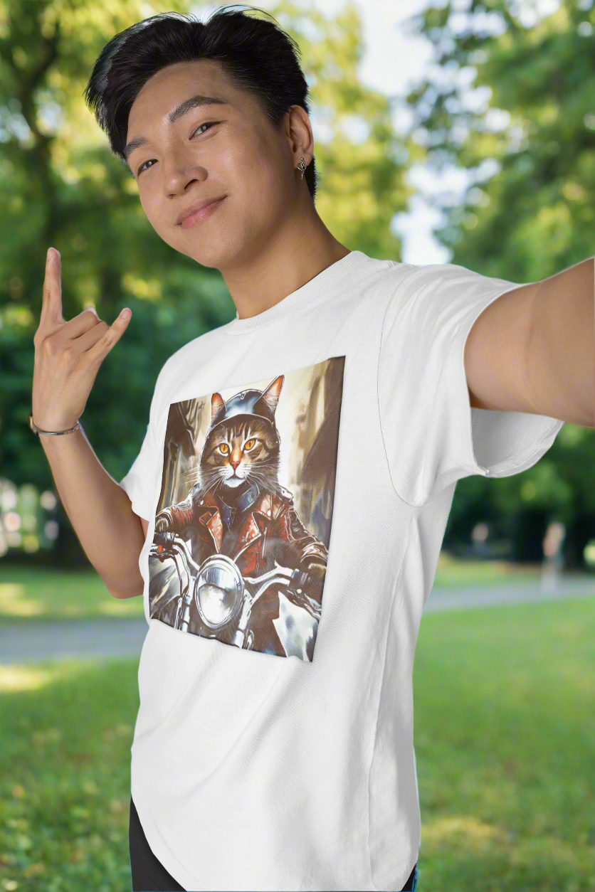 Contemporary Motorkitty Graphic Tee